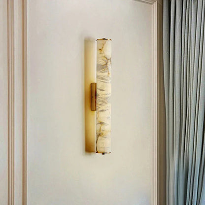 OpalAura – Elegante Marmor-Wandleuchte 0