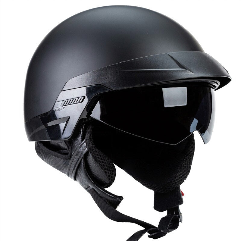 Open Cruiser Motorcycle Helmet DOT Approved Lightweight Design 5