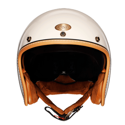 Open Face Helmet Retro Lightweight ABS with EPS Foam 1