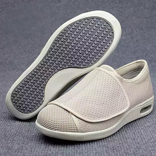 Orthopädische Schuhe für Herren mit Klettverschluss Komfortabel und Stabil 0