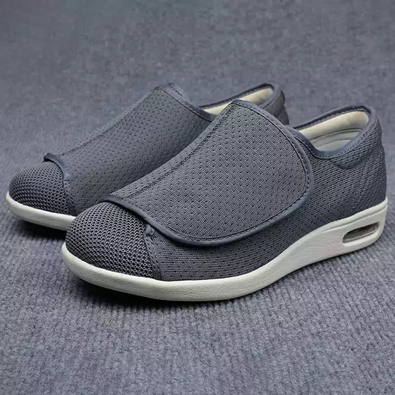 Orthopädische Schuhe für Herren mit Klettverschluss Komfortabel und Stabil 10