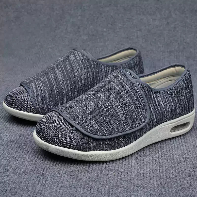 Orthopädische Schuhe für Herren mit Klettverschluss Komfortabel und Stabil 8