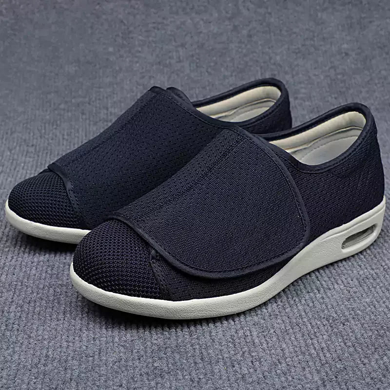 Orthopädische Schuhe für Herren mit Klettverschluss Komfortabel und Stabil 9
