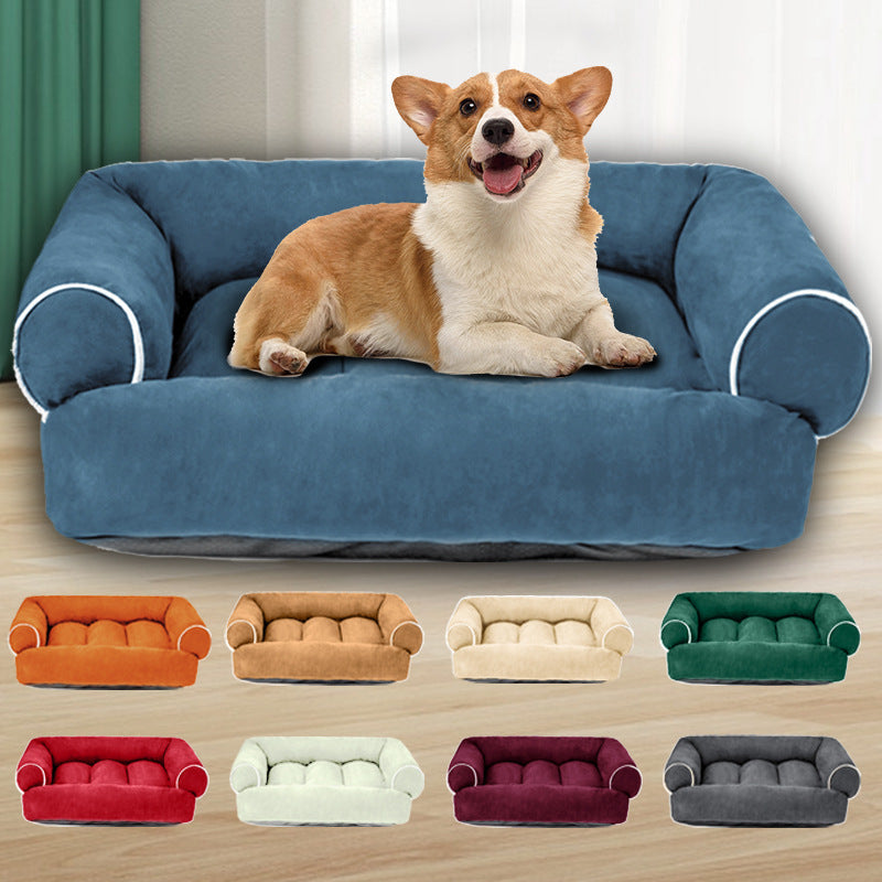 Orthopädisches Hundebett mit Waschbarem Bezug – Bequeme Gelenkunterstützung für Komfort und Wärme, Ideal für Alle Hundegrößen 1