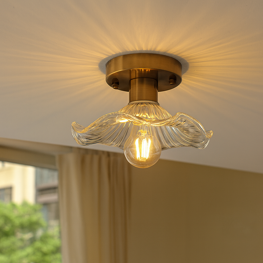 PetalGlow | Moderne Hibiskus-Deckenpendelleuchte 2
