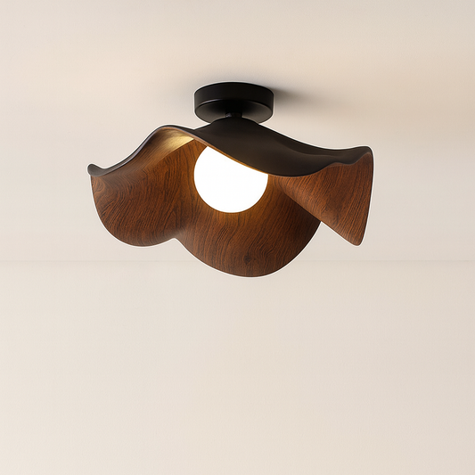 Pewtrella | Künstlerische Deckenlampe in Blumenform 0
