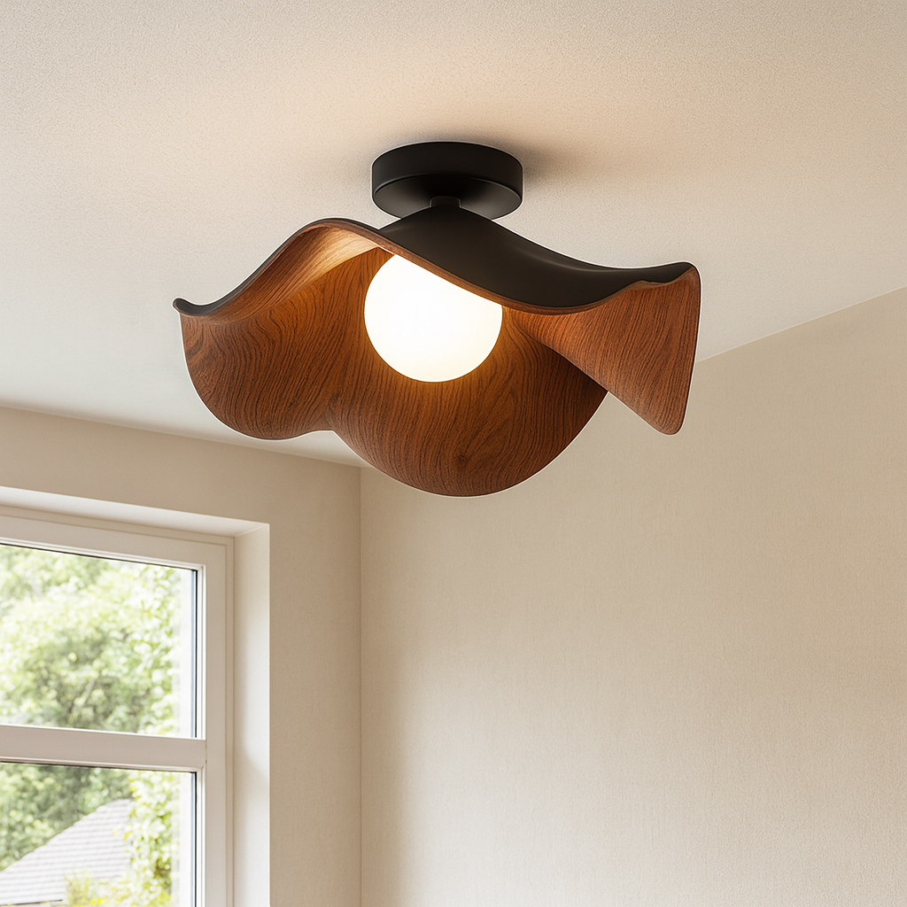 Pewtrella | Künstlerische Deckenlampe in Blumenform 1