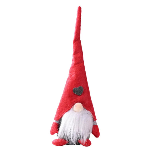 Plüsch Weihnachtsdekoration Gnome Charm 28 cm Kuscheliger Stoff Deko für Fröhliche Feiertage 0