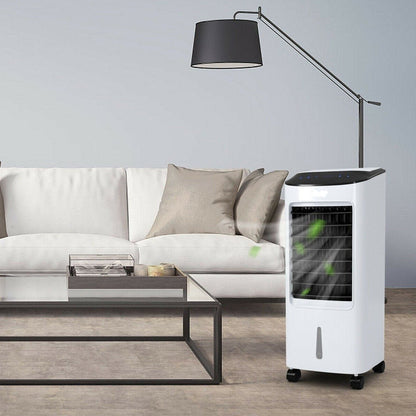 Portable air conditioner without window – Mobile standing unit for room cooling in bedroom, office & home