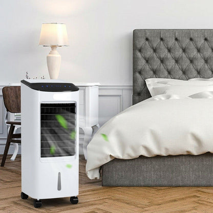 Portable air conditioner without window – Mobile standing unit for room cooling in bedroom, office & home