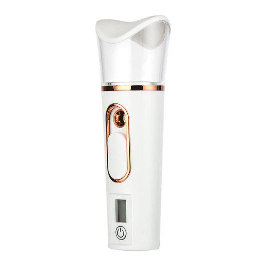 Portable Nano Ionic Facial Steamer Rechargeable Moisture Enhancer for At Home Use 0