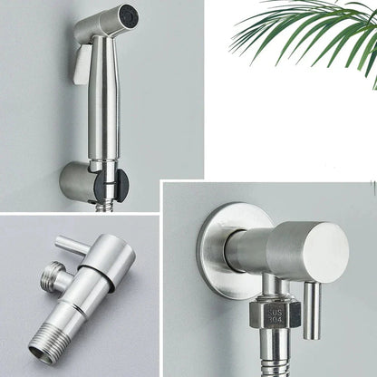 Premium Bidet-Sprüher aus Edelstahl 304 – Wandmontage für moderne Badezimmer mit individueller Reinigung 3