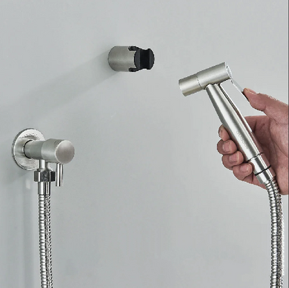 Premium Bidet-Sprüher aus Edelstahl 304 – Wandmontage für moderne Badezimmer mit individueller Reinigung 5