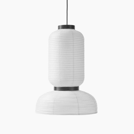 QuietGlow | Moderne japanische Wabi Sabi Pendelleuchte 0