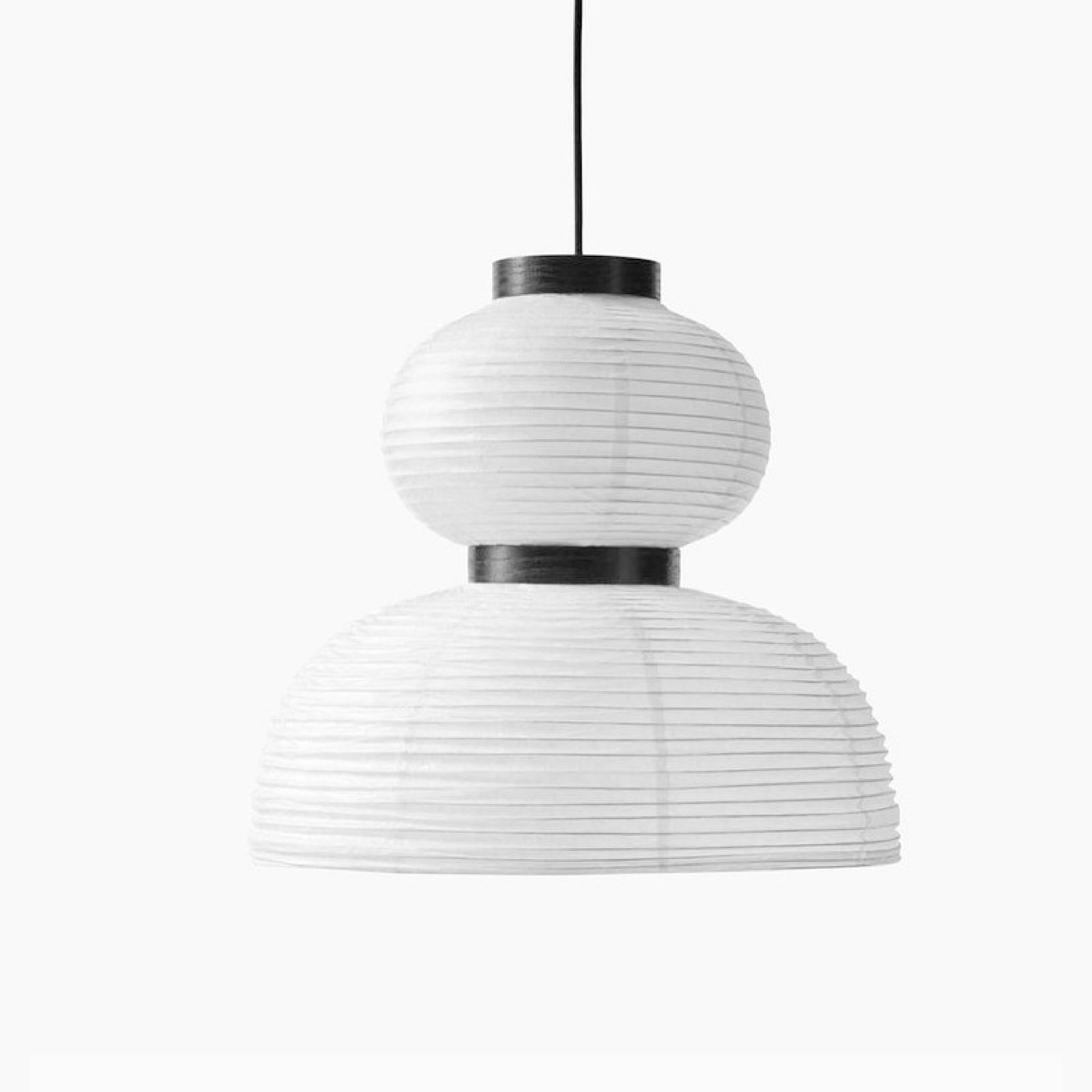 QuietGlow | Moderne japanische Wabi Sabi Pendelleuchte 10