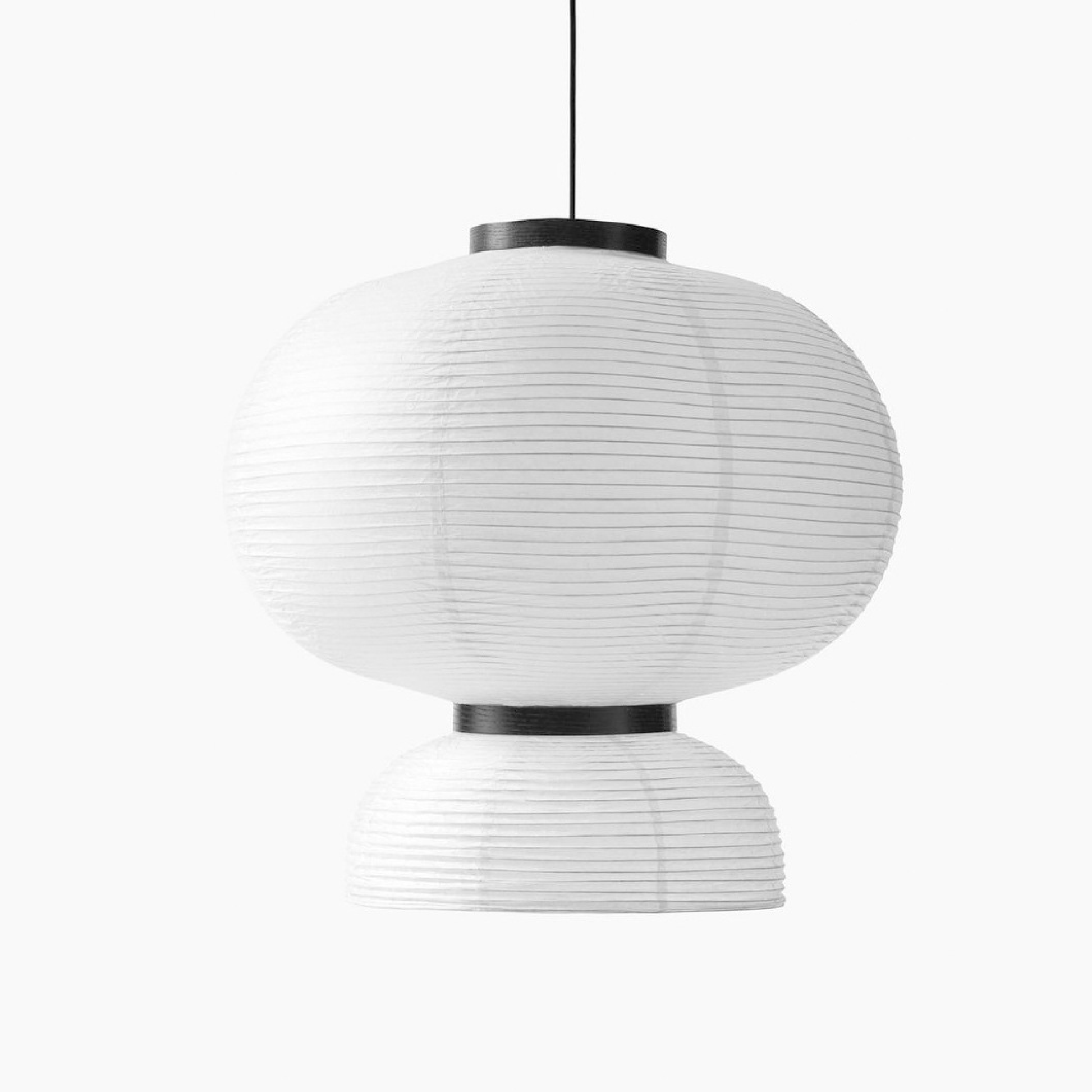QuietGlow | Moderne japanische Wabi Sabi Pendelleuchte 9