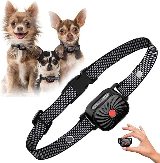Quietpaw – Verstellbares Anti-Bell-Halsband für Hunde – Humanes Gerät zur Bellkontrolle 1