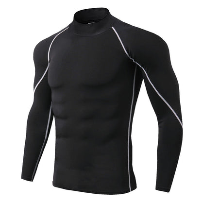Herren Kompressions-T-Shirt Atmungsaktiv Schnell Trocknend Elastisch für Sport-1