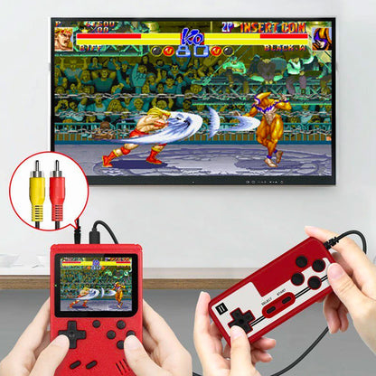Retro-Spielekonsole Handheld mit 400 Spielen 2