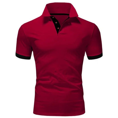 Variant image for Herren Poloshirt Schwarz Größe M Baumwolle Atmungsaktiv-22