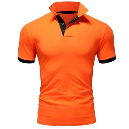 Variant image for Herren Poloshirt Schwarz Größe M Baumwolle Atmungsaktiv-8