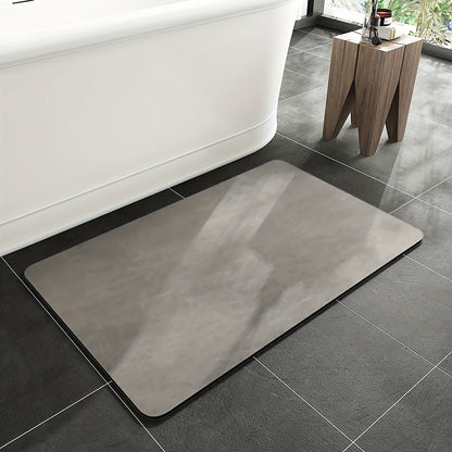 Rutschfeste Badematte aus Diatomeenschlamm – Schnelltrocknend und Pflegeleicht, 40 x 60 cm, Elegantes Badezimmerdesign 1
