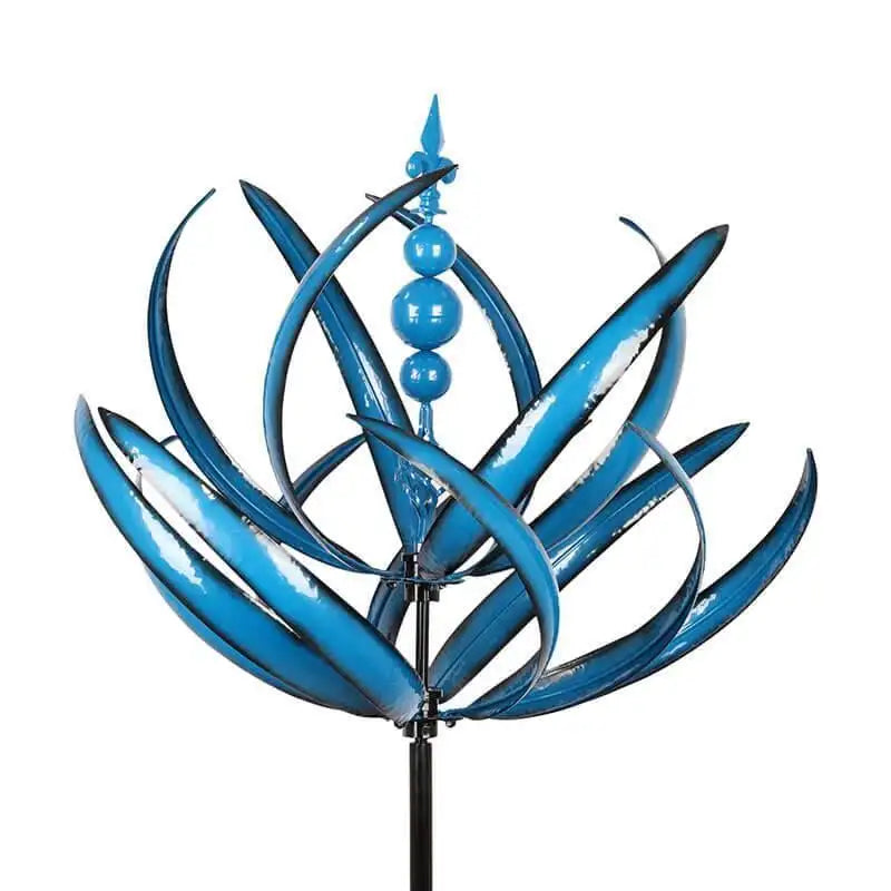 Harlow Wind-Powered Kinetic Garden Sculpture – Elegant Metal Wind Spinner