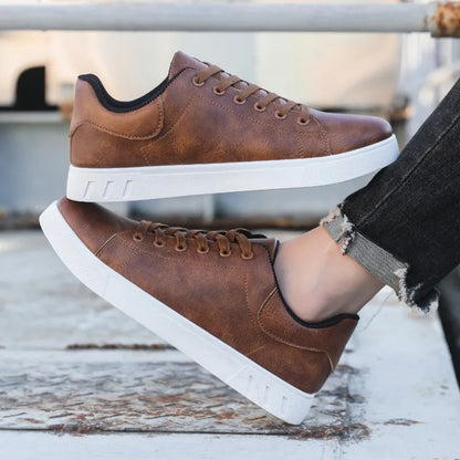 Herrenschuhe Klassisch Schwarz Größe 42 Leder-3