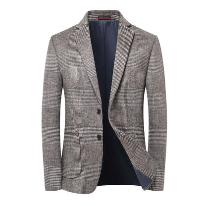 Variant image for Eleganter Herren Blazer - Kariertes Sakko, Vielseitig & Bequem für Jeden Anlass-7