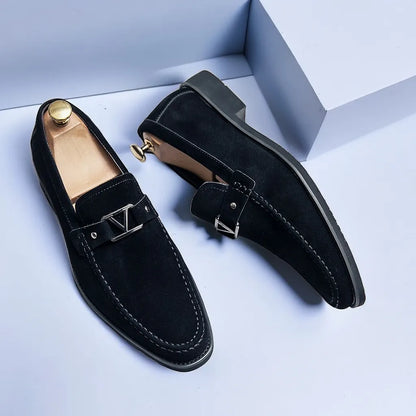 Variant image for Herren Slipper Schwarz Größe 42 PU Schlupfschuhe für Komfort und Stil-12