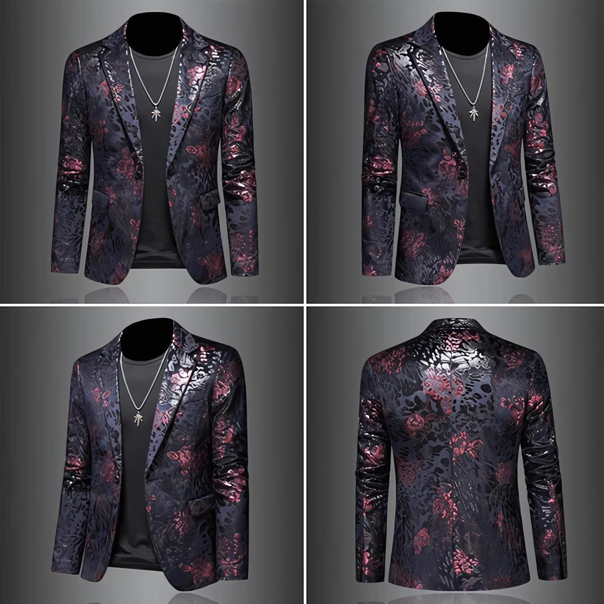 Saint - Men's Tailored Blazer Jacket for Timeless Elegance & Comfort-5