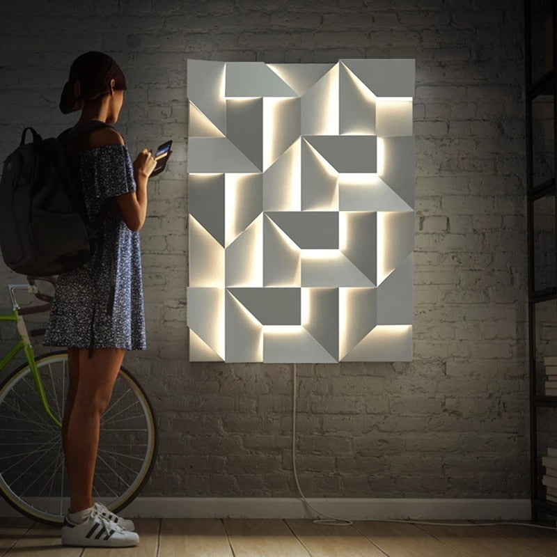 GlanzStück 3D Wall Lamp – For spectacular light shows