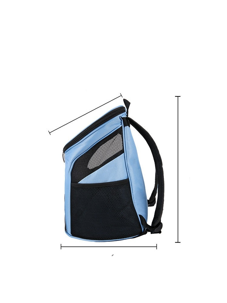 Safepaws – Robuste Hundereisetasche mit Seitentasche für Katzen und Hunde 16
