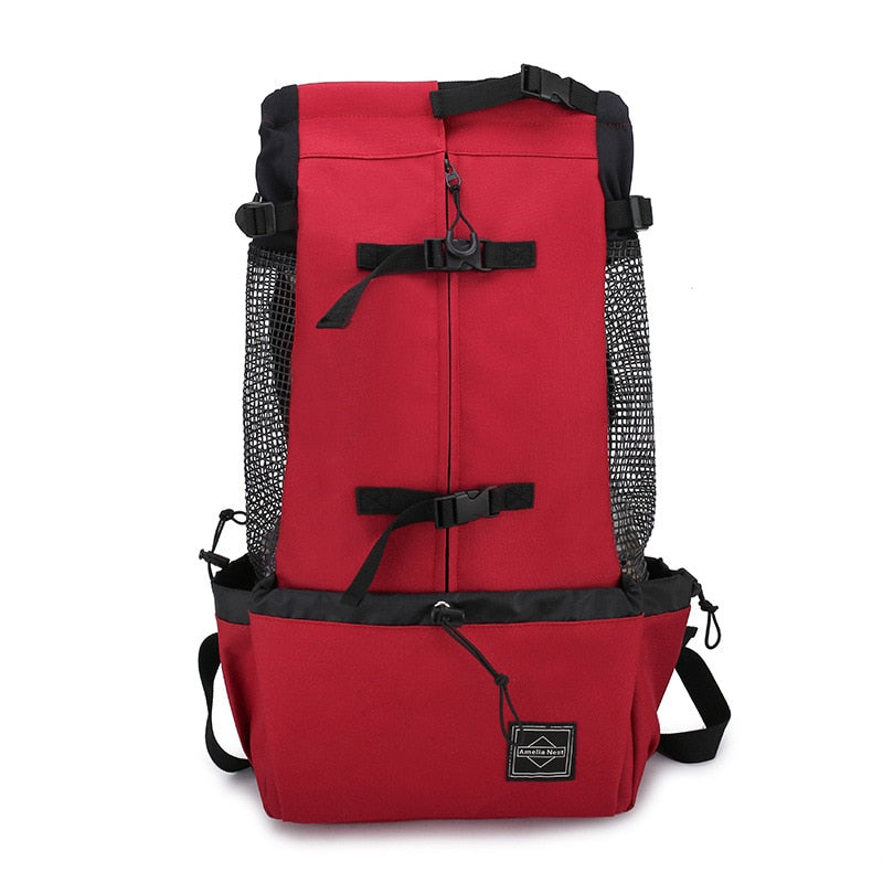 Safepaws – Robuste Hundereisetasche mit Seitentasche für Katzen und Hunde 4