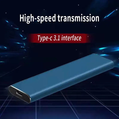 External Hard Drive 4 TB Ultra Thin – Portable USB-C Storage Solution for Fast Data Transfer and Durability