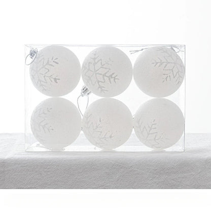 Schneekugeln | Hängende Weihnachtskugel-Dekorationen 8