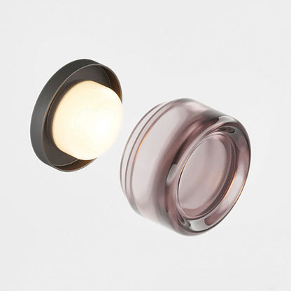 PerlenLicht – Exclusive wall lamp with dent effect