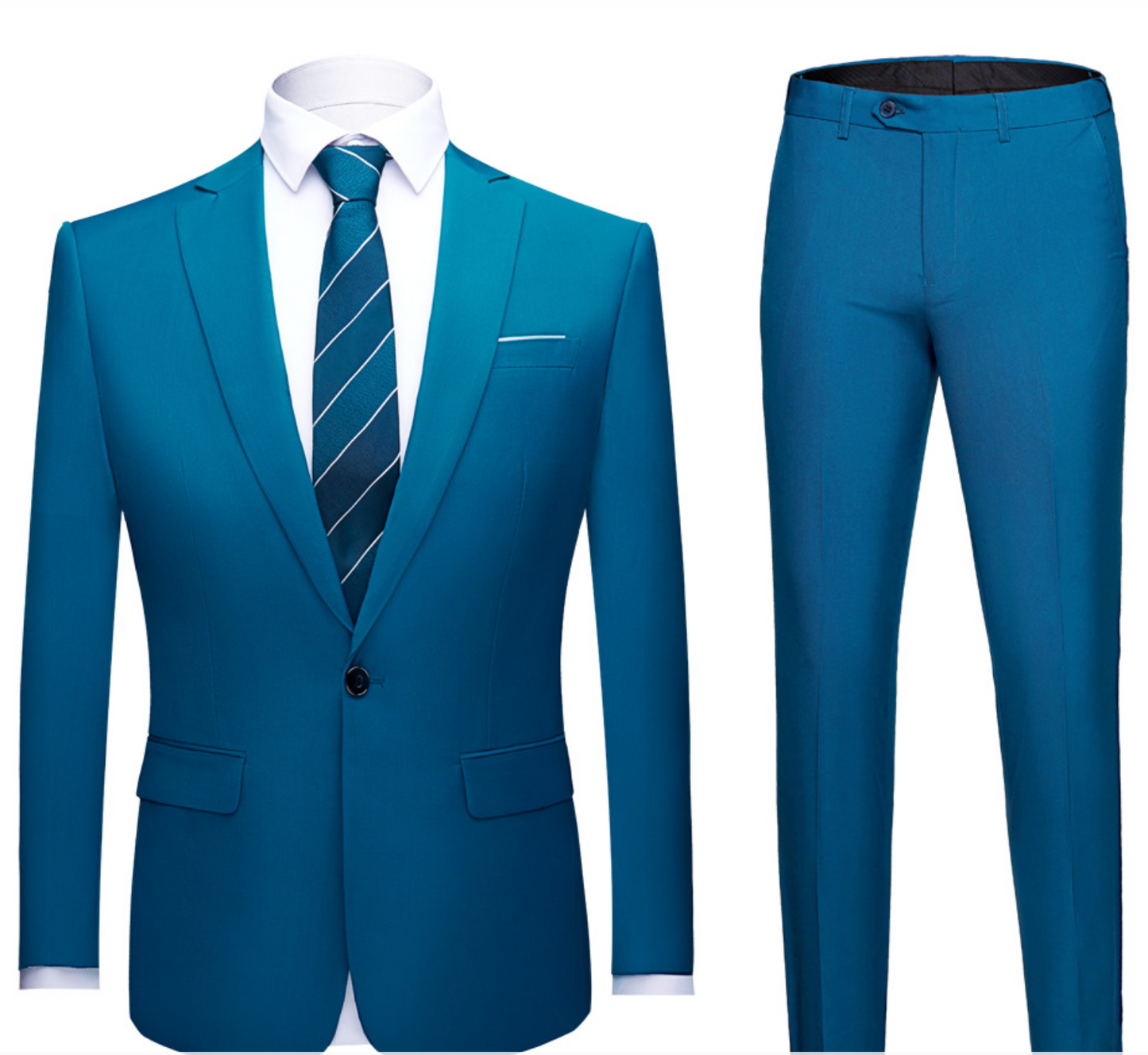 Variant image for Eleganter Herrenanzug - 2-teiliger Anzug mit Blazer und Hose für Business-Anlässe-33