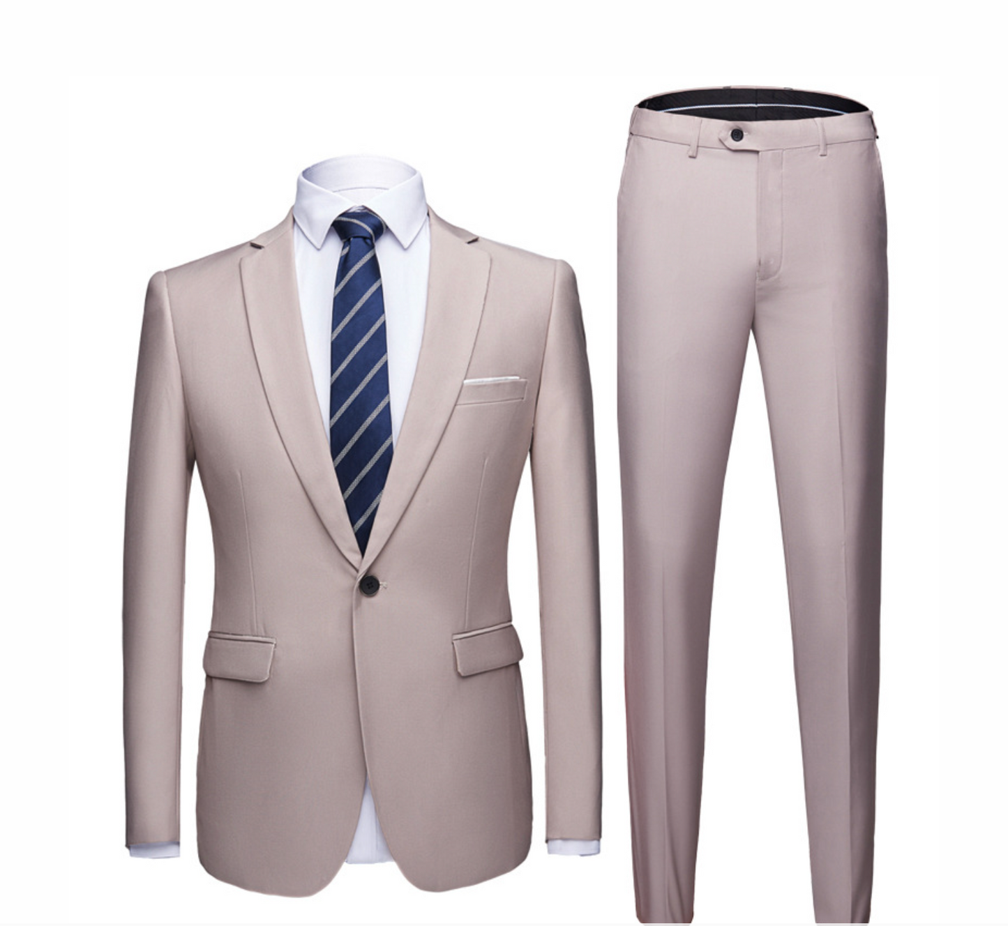 Variant image for Eleganter Herrenanzug - 2-teiliger Anzug mit Blazer und Hose für Business-Anlässe-41