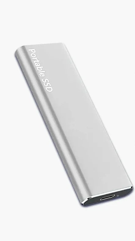 External Hard Drive 4 TB Ultra Thin – Portable USB-C Storage Solution for Fast Data Transfer and Durability