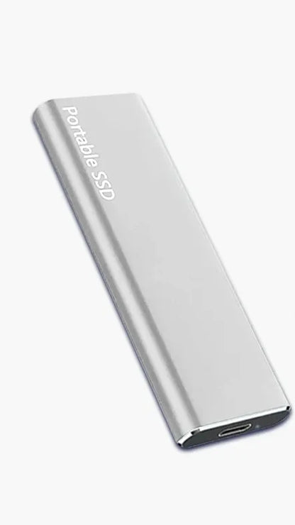 External Hard Drive 4 TB Ultra Thin – Portable USB-C Storage Solution for Fast Data Transfer and Durability