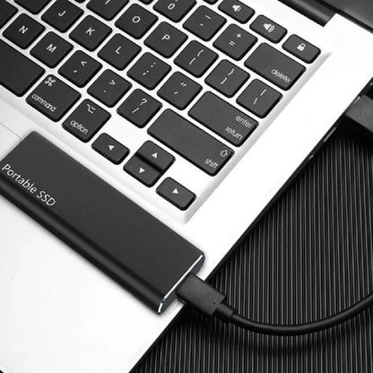 External Hard Drive 4 TB Ultra Thin – Portable USB-C Storage Solution for Fast Data Transfer and Durability