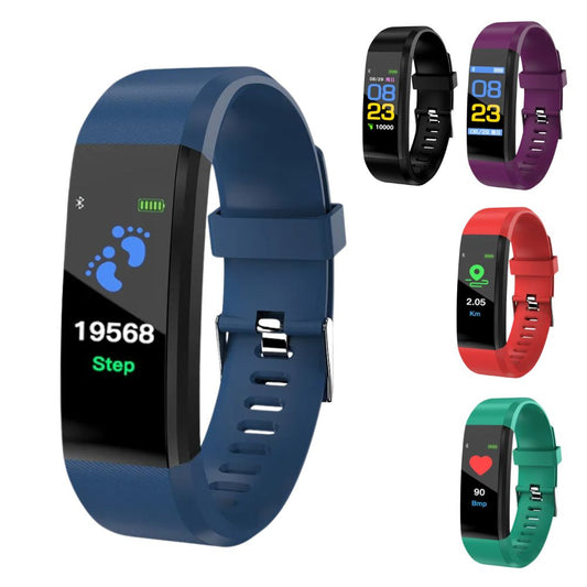 Senioren Smartwatch Gesundheitsmonitor Herzfrequenz Schrittzähler Schlafüberwachung Wasserbeständig 0