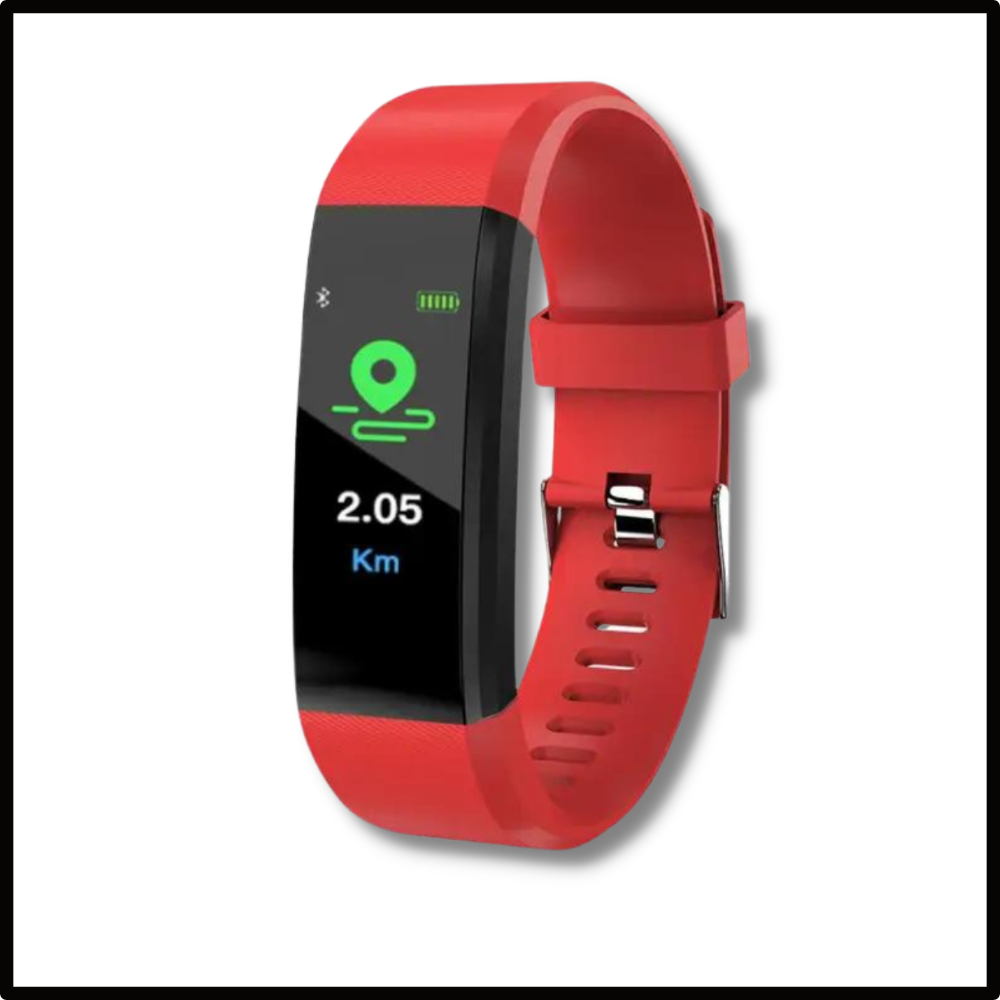 Senioren Smartwatch Gesundheitsmonitor Herzfrequenz Schrittzähler Schlafüberwachung Wasserbeständig 8
