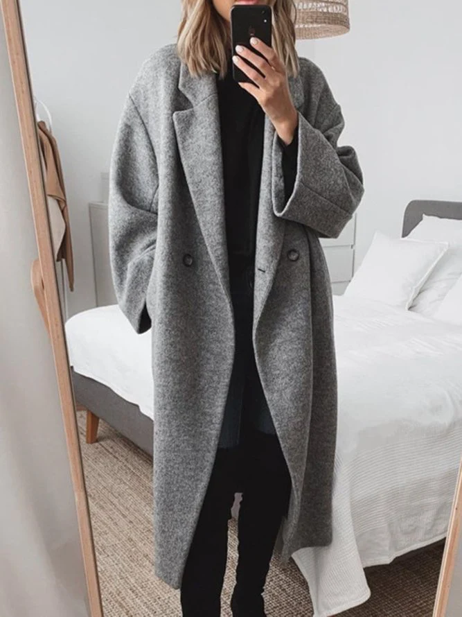 Seraphina | Stilvoller, langer Oversize-Mantel für Damen für kaltes Wetter 1