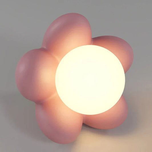 SereneBloom – Cremefarbene Blumen-Wandbeleuchtung 0