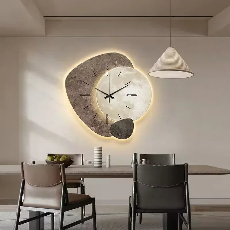 Minimalistische Wanduhr – Schlanke und Ruhige Uhr für Moderne Innenräume