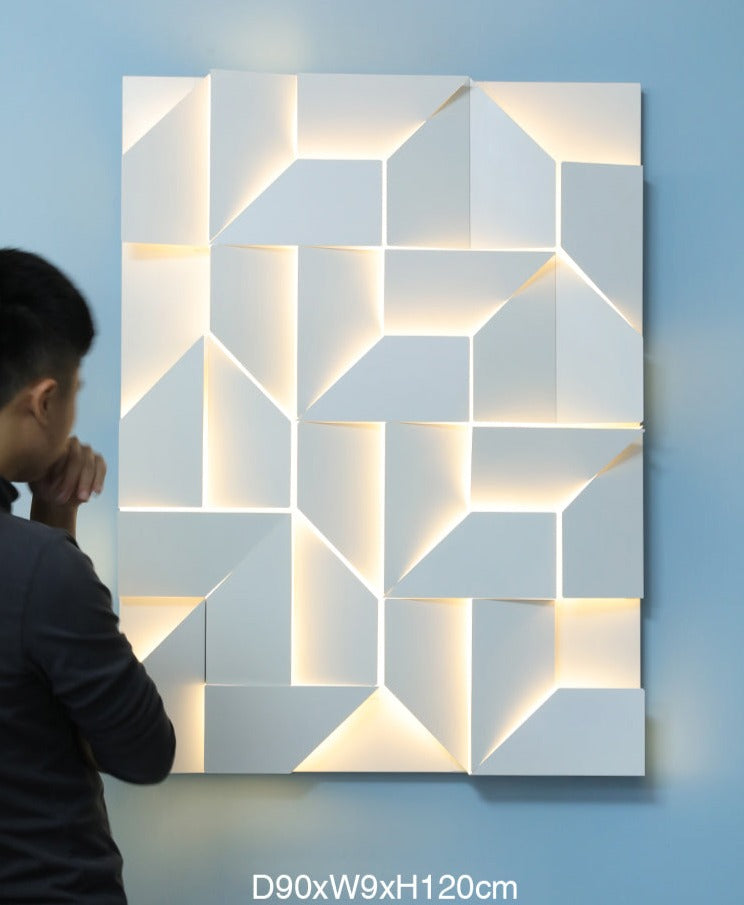 GlanzStück 3D Wall Lamp – For spectacular light shows