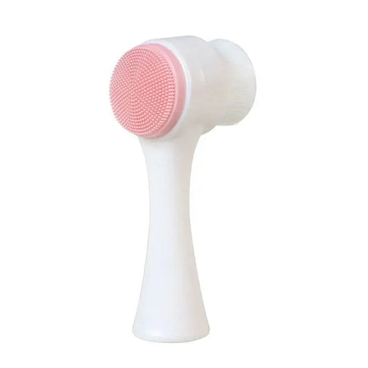 Silicone Face Cleanser Exfoliator Dual-Sided Gentle Massage Tool 0