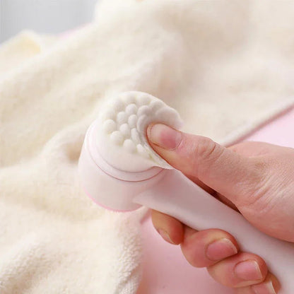 Silicone Face Cleanser Exfoliator Dual-Sided Gentle Massage Tool 3